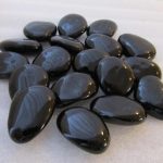 Round and smooth pebbles suitable for landscaping