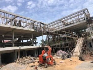 Construction site In Nigeria